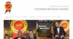Desktop Screenshot of drinksretailingawards.co.uk